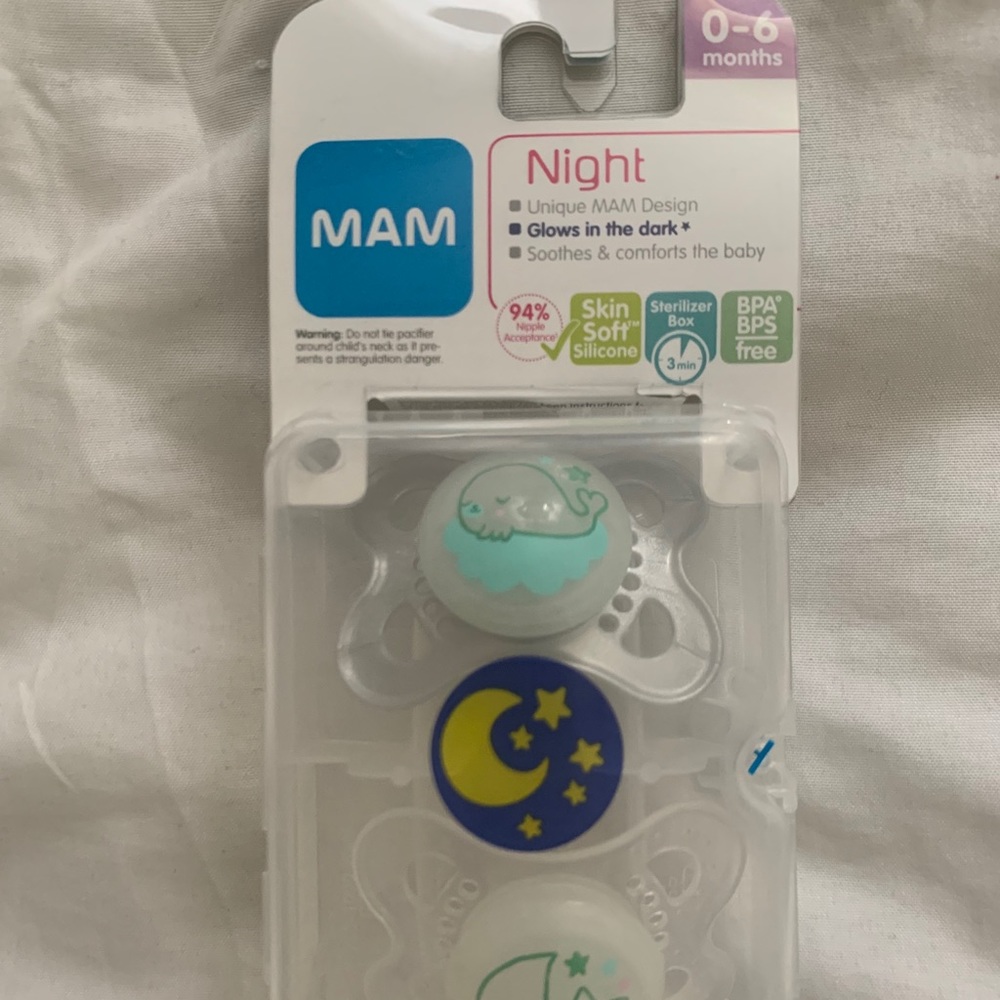 glow in the dark pacifiers